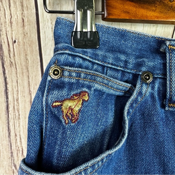 Vintage Wrangler Classic Blue Denim Skirt - Picture 3 of 9